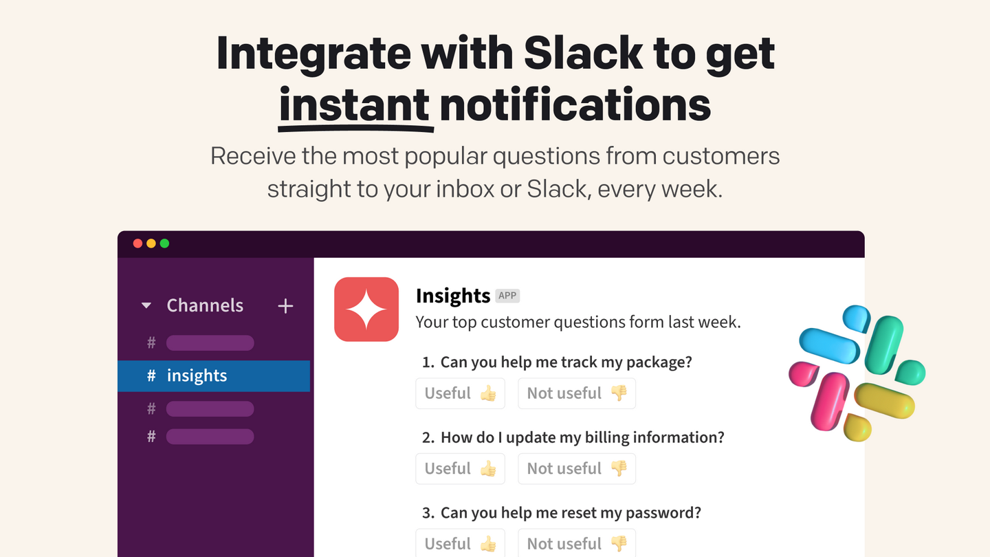 Slack notifications